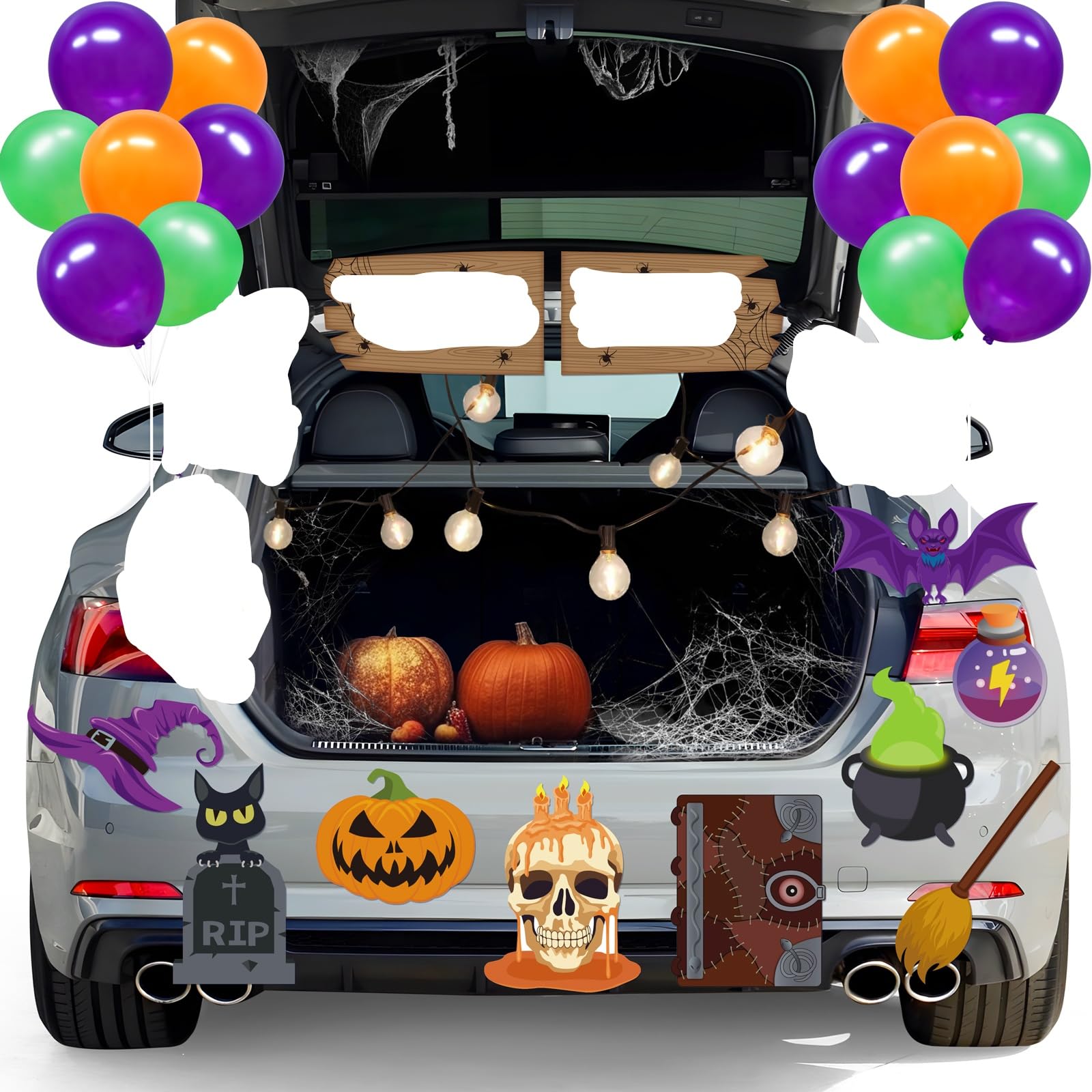 Amazon.com - Trunk or Treat Car Decorations Kit - Halloween Witch